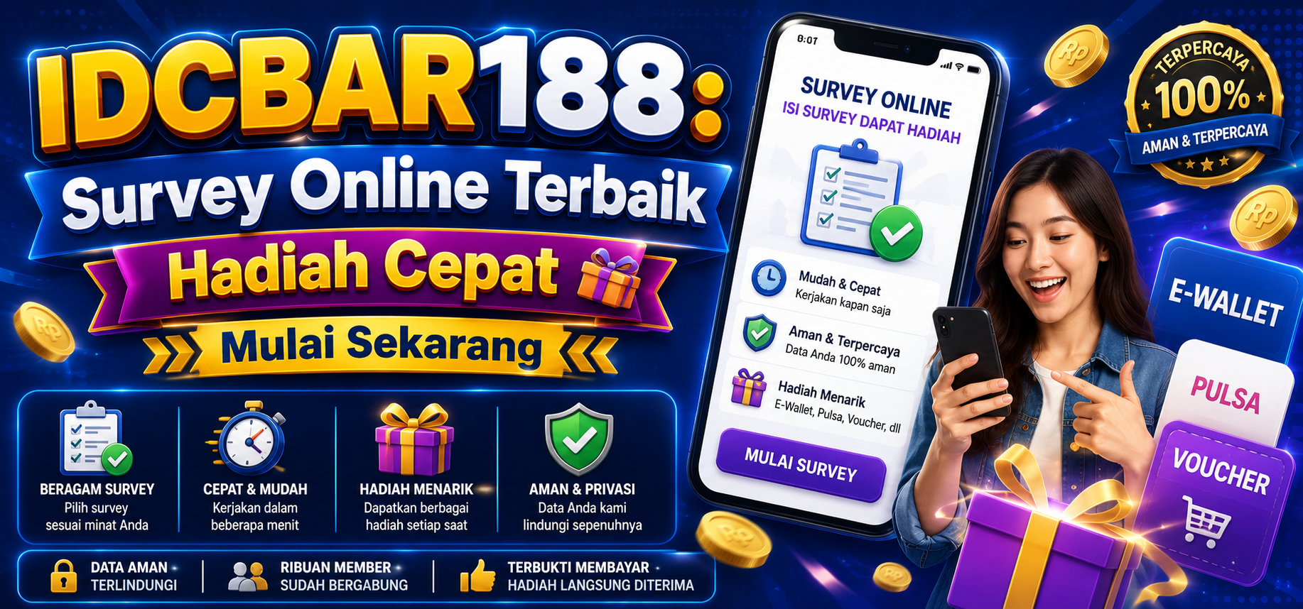 IDCBAR188: Survey Online Terbaik